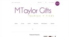 Desktop Screenshot of mtaylorgifts.com